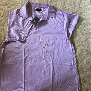 Brand new with tags cutter buck purple shirt sleeve shirt size 2xb